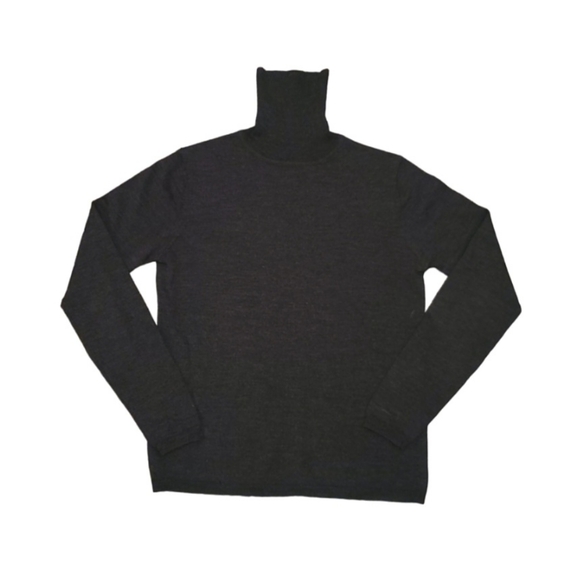 Banana Republic Turtleneck Size M Charcoal - Picture 2 of 8